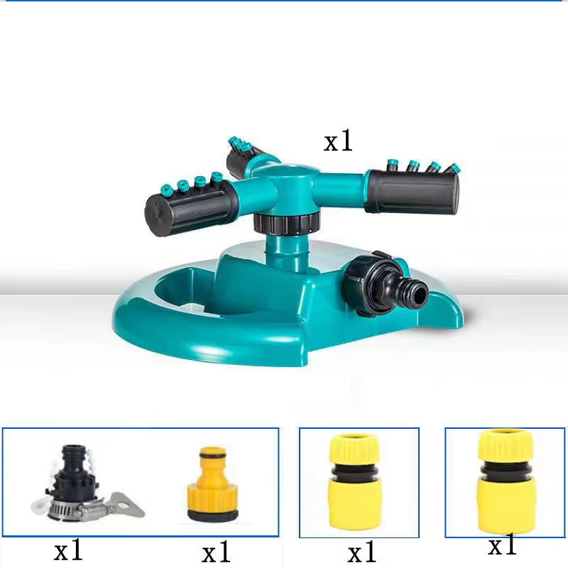 4PCS 360° Rotating Garden Sprinkler Set 