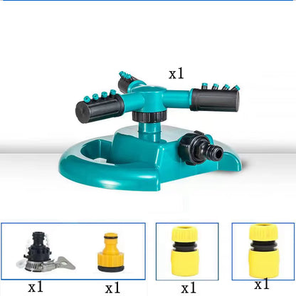 4PCS 360° Rotating Garden Sprinkler Set 