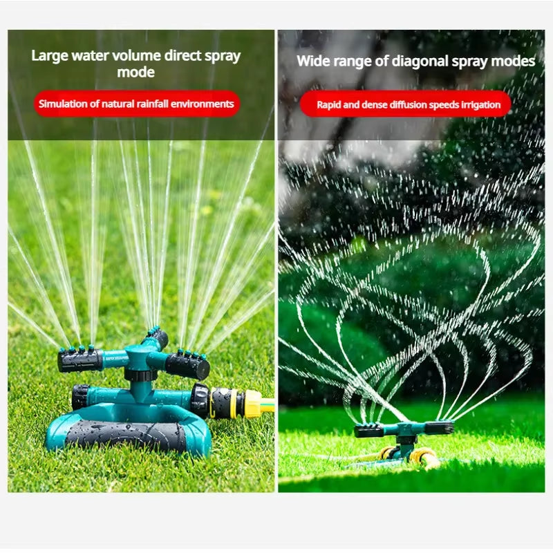 4PCS 360° Rotating Garden Sprinkler Set 