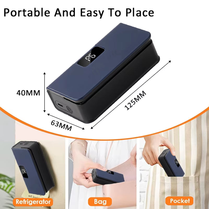 Portable Mini Bag Sealer (USB Rechargeable)