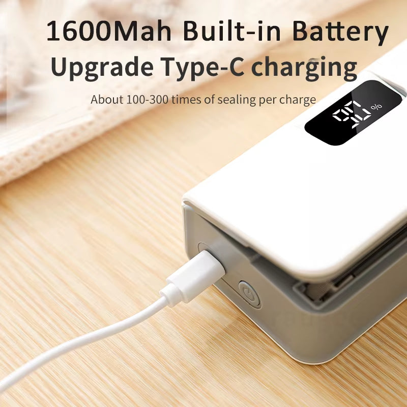 Portable Mini Bag Sealer (USB Rechargeable)